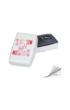 3M 6035 P3 Toz Korumalı Partikül Filtresi - 1 Çift (2 Adet) 3M 6035 P3 Toz Korumalı Partikül Filtresi - 1 Çift (2 Adet)