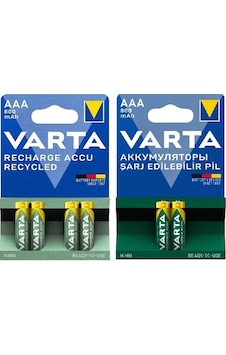 Varta 56703 800 mAh Blister AAA Ni-MH Şarj Edilebilir İnce Kalem Pil 2 x 3'lü Varta 56703 800 mAh Blister AAA Ni-MH Şarj Edilebilir İnce Kalem Pil 2 x 3'lü