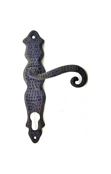 Antika Tarz Dekoratif Pirinç Kıvrık Banyo Kapı Kolu - 210x43 Mm, Oksit 1 Antika Tarz Dekoratif Pirinç Kıvrık Banyo Kapı Kolu - 210x43 Mm, Oksit 1