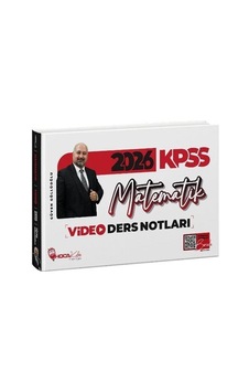 2026 Kpss Matematik Video Ders Notları / Komisyon 2026 Kpss Matematik Video Ders Notları / Komisyon