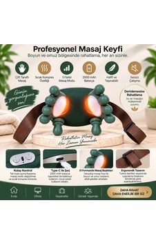 Çift El Şeklinde Boyun Ve Omuz Masaj Aleti 5v - 2000mah 165x155x135mm Dp-770 Çift El Şeklinde Boyun Ve Omuz Masaj Aleti 5v - 2000mah 165x155x135mm Dp-770