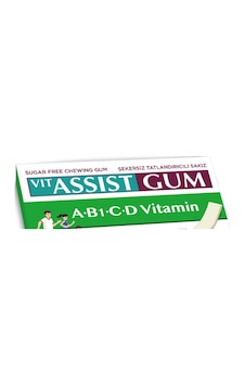 Vıt Assıst Gum Vitaminli Elma&limon Aromalı Sakız 12li Vıt Assıst Gum Vitaminli Elma&limon Aromalı Sakız 12li