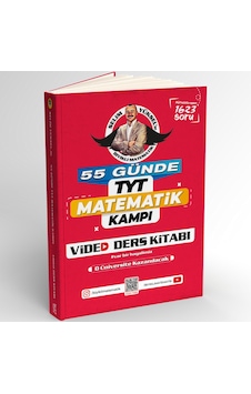 Bıyıklı Matematik 55 Günde Tyt Matematik Video Ders Kitabı Bıyıklı Matematik 55 Günde Tyt Matematik Video Ders Kitabı