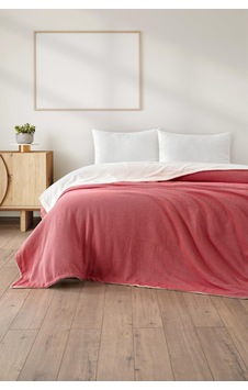 Likya Wellsoft Battaniye - Kırmızı 150x195 Ölçü / Ebat