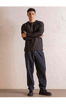 Gmg Fırenze Gu25mfw04011 Siyah Erkek Bisiklet Yaka Slim Fit Triko Kazak Gmg Fırenze Gu25mfw04011 Siyah Erkek Bisiklet Yaka Slim Fit Triko Kazak