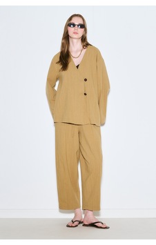Manuka Rustik Rahat Pantolon Safran Ss26pnt00028-28 Manuka Rustik Rahat Pantolon Safran Ss26pnt00028-28