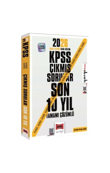 Yargı Yayınları 2026 Kpss Genel Kültür Genel Yetenek Tüm Dersler Tamamı Çözümlü Son 10 Yıl Çıkmış Sorular Yargı Yayınları 2026 Kpss Genel Kültür Genel Yetenek Tüm Dersler Tamamı Çözümlü Son 10 Yıl Çıkmış Sorular