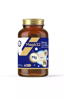 Evopharma Mag632 Magnezyum, Vitamin B6 Ve Vitamin D3k2 İçeren Takviye Edici Gıda