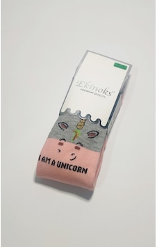 Ekinoks Socks Ekinoks Kız Çocuk Somon Külotlu Çorap Somon