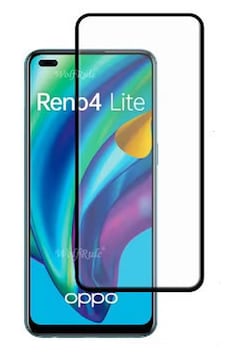 Oppo Reno 4 Lite Uyumlu Ekranı Tam Kaplayan Cam Ekran Koruyucu Oppo Reno 4 Lite Uyumlu Ekranı Tam Kaplayan Cam Ekran Koruyucu
