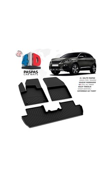 Peugeot 3008 Gt-line 4d Araca Özel Havuzlu Kauçuk Paspas 2016 Ve Üzeri