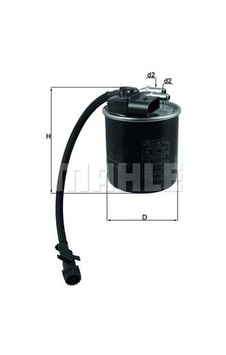 KNECHT KL912 Mazot Filtresi Sprinter 12- Vito 10-