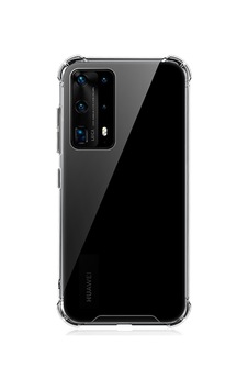 Huawei P40 Pro Kılıf Zore Nitro Anti Shock Silikon Renksiz Huawei P40 Pro Kılıf Zore Nitro Anti Shock Silikon Renksiz