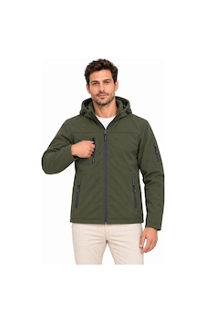Barlashive Erkek Su Geçirmez Softshell İçi Polar Astarlı Çıkarılabilir Kapüşonlu 4 Cepli Mont Ceket - Haki Çok Renkli Barlashive Erkek Su Geçirmez Softshell İçi Polar Astarlı Çıkarılabilir Kapüşonlu 4 Cepli Mont Ceket - Haki Çok Renkli