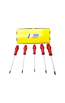 Tornavida 5 Parça Tork Torx Tornavida Seti Tornavida 5 Parça Tork Torx Tornavida Seti
