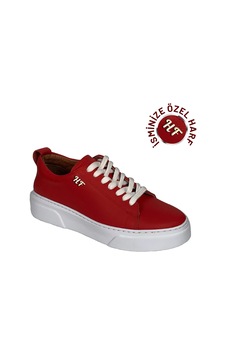Twingold Kişiselleştirilebilir Kalın Ortopedik Tabanlı %100 Deri Sneaker Spor Ayakkabı - Sarı Sarı Twingold Kişiselleştirilebilir Kalın Ortopedik Tabanlı %100 Deri Sneaker Spor Ayakkabı - Sarı Sarı