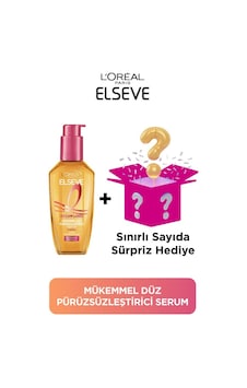 Elseve Dream Long Mükemmel Düz Pürüzsüzleştirici Serum 100 ML + Sürpriz Kutu Elseve Dream Long Mükemmel Düz Pürüzsüzleştirici Serum 100 ML + Sürpriz Kutu