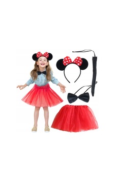 Minnie Mouse Kostüm Seti Etek Taç Kuyruk Papyon Gösteri Seti Diğer Minnie Mouse Kostüm Seti Etek Taç Kuyruk Papyon Gösteri Seti Diğer