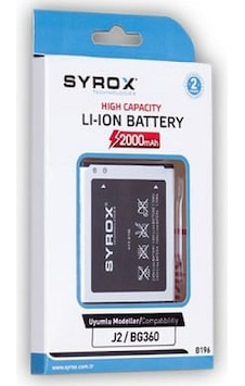 Samsung Uyumlu Galaxy J2 Sm-J200 Batarya Syrox