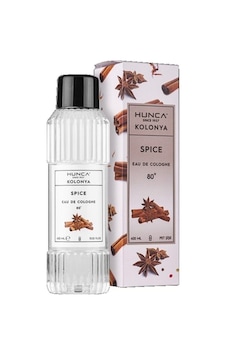 Hunca 80 Derece Spice Tarçın EDC Kolonya Pet Şişe 400 ML Hunca 80 Derece Spice Tarçın EDC Kolonya Pet Şişe 400 ML