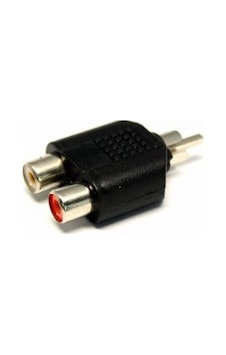 Rca Jack To 2 Dişi Rca Çevirici Qtop Q-729 Rca Jack To 2 Dişi Rca Çevirici Qtop Q-729