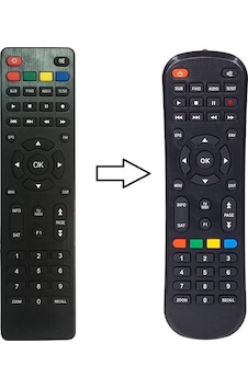 Mastertech Mr-800 Hd Uydu Alıcı  Kumandası