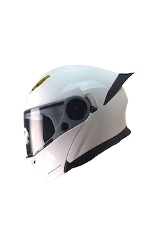 Motosiklet Çene Açılır Kask Full Koruma White Güneş Vizörlü Motorcu Kaskı Beyaz Motosiklet Çene Açılır Kask Full Koruma White Güneş Vizörlü Motorcu Kaskı Beyaz