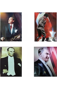 Atatürk Posteri 25x35cm Karışık - 6 Adet 25 x 35 CM Atatürk Posteri 25x35cm Karışık - 6 Adet 25 x 35 CM