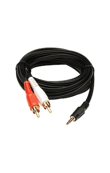 3.5Mm Stereo To 2Rca Audio Aux Ses Kablosu 3.5Mm Stereo To 2Rca Audio Aux Ses Kablosu
