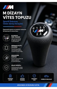 Bmw M Vites Topuzu Deri Manuel Siyah Bmw M Vites Topuzu Deri Manuel Siyah