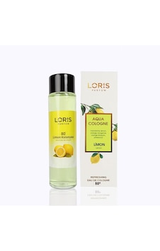 Loris 80 Derece Limon Kolonyası Cam Şişe 180 ML