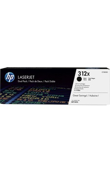 Hp 312X-Cf380Xd Siyah Toner Yüksek Kapasiteli 2'Li Paket