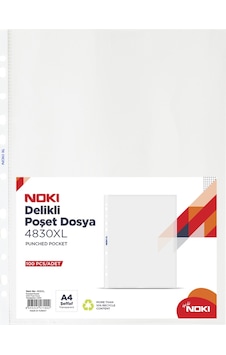 Noki Poşet Dosya Xl 100 Lü 4830xl
