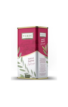 Verde Natürel Sızma Zeytinyağı Teneke 5 L Verde Natürel Sızma Zeytinyağı Teneke 5 L
