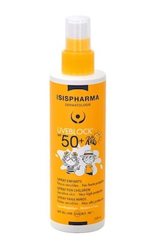 Isis Pharma Uveblock Çocuklar İçin Güneş Koruyucu Spray SPF50+ 200 ML
