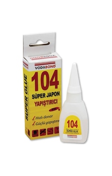 Vodabond 104 Süper Japon Yapıştırıcısı 15gr Vodabond 104 Süper Japon Yapıştırıcısı 15gr