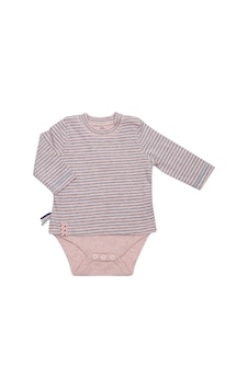 Organicera Organicera Organik Uzun Kollu Tshirt Bebek Body Pembe Melanj Çizg Pembe Organicera Organicera Organik Uzun Kollu Tshirt Bebek Body Pembe Melanj Çizg Pembe