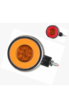 Neon Sinyalli Ayna Altı Küpe Sarı-kırmızı 12-24 V Neon Sinyalli Ayna Altı Küpe Sarı-kırmızı 12-24 V
