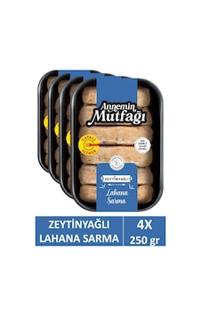 Annemin Mutfağı Hazır Yemek Zeytinyağlı Lahana Sarma 250 Gr X 4 Adet Annemin Mutfağı Hazır Yemek Zeytinyağlı Lahana Sarma 250 Gr X 4 Adet