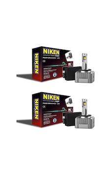 Niken D1s Led Xenon 6500k 8000 Lumen Beyaz Işık 2 Adet Niken D1s Led Xenon 6500k 8000 Lumen Beyaz Işık 2 Adet