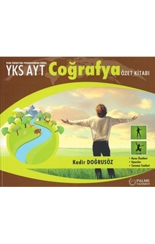 Palme Yks Ayt Coğrafya Özet Kitabı Yeni Palme Yks Ayt Coğrafya Özet Kitabı Yeni