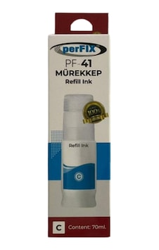 Perfıx Canon Pf Gı-41c Mavi Şişeli Mürekkep 70ml Diğer Perfıx Canon Pf Gı-41c Mavi Şişeli Mürekkep 70ml Diğer