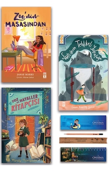Genç Timaş Saatçilerin Tehlikeli Yolculuğu - Zoe Nin Masasından - Toz Ve Hayaller Kitapçısı Set 3 Kitap Genç Timaş Saatçilerin Tehlikeli Yolculuğu - Zoe Nin Masasından - Toz Ve Hayaller Kitapçısı Set 3 Kitap