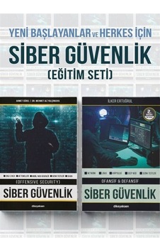 Yeni Başlayanlar ve Herkes İçin Siber Güvenlik Eğitim Seti - 2 Kitap Takım - Ahmet Gürel - Dikeyeksen