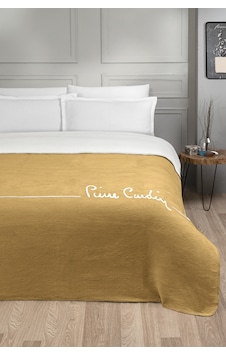 Pierre Cardin Logo Pamuk Çift Kişilik Battaniye Hardal Pierre Cardin Logo Pamuk Çift Kişilik Battaniye Hardal