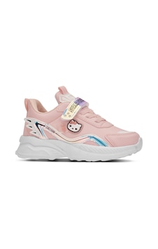 Günlük Kız Çocuk Sneaker Lastik Bağcıklı Hologram Cırtlı Hafif Hello Kitty Ayakkabı 1907 Pudra Beyaz - 2 Günlük Kız Çocuk Sneaker Lastik Bağcıklı Hologram Cırtlı Hafif Hello Kitty Ayakkabı 1907 Pudra Beyaz - 2