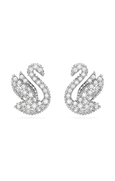 Swarovski 5647873 Küpe İconic Swan:pe Xxs Cry/rhs Çok Renkli