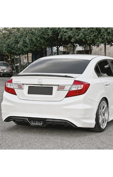 Fb7 Custom Arka Ek Honda Civic Fb7 Custom Arka Tampon Eki - Boyasız - Fiberglass Fb7 Custom Arka Ek Honda Civic Fb7 Custom Arka Tampon Eki - Boyasız - Fiberglass