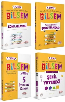 Editör Yayınları 1.Sınıf Bilsem Hazırlık Seti Editör Yayınları 1.Sınıf Bilsem Hazırlık Seti