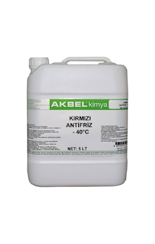 Akbel Kırmızı Antifriz 5 Lt - 40 Derecec Akbel Kırmızı Antifriz 5 Lt - 40 Derecec